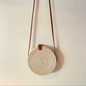 Straw Studio purse.